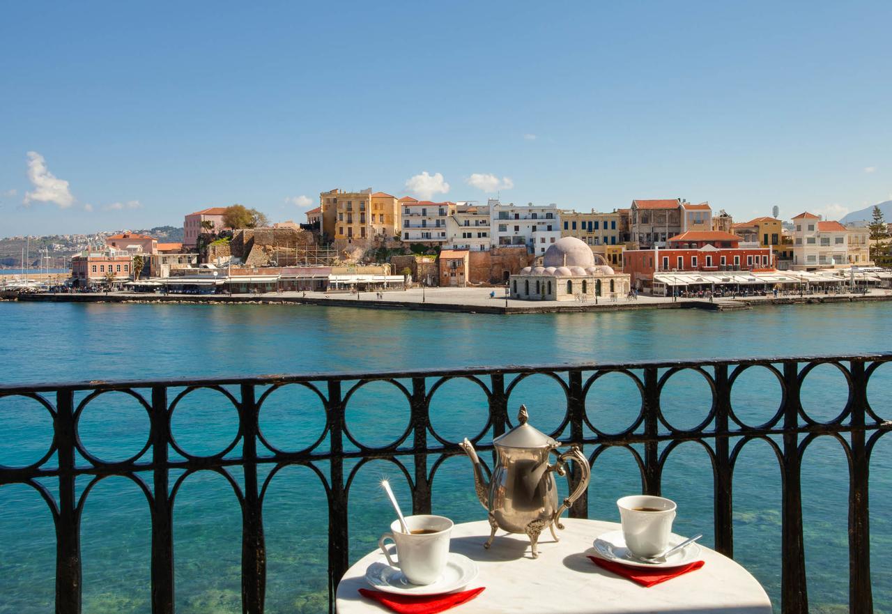 Casa Leone Hotel Chrissi Akti Chania Exterior foto