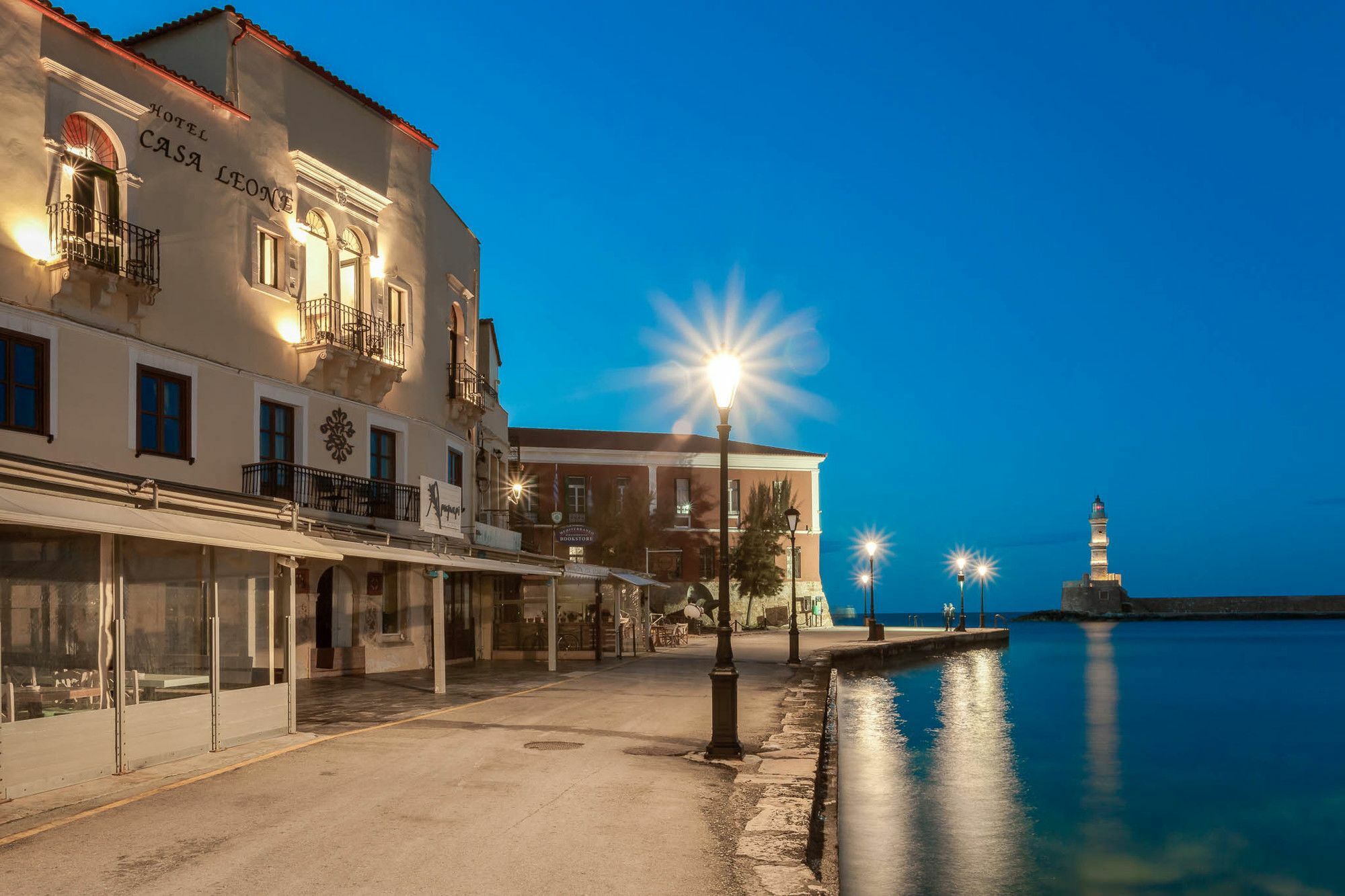 Casa Leone Hotel Chrissi Akti Chania Exterior foto